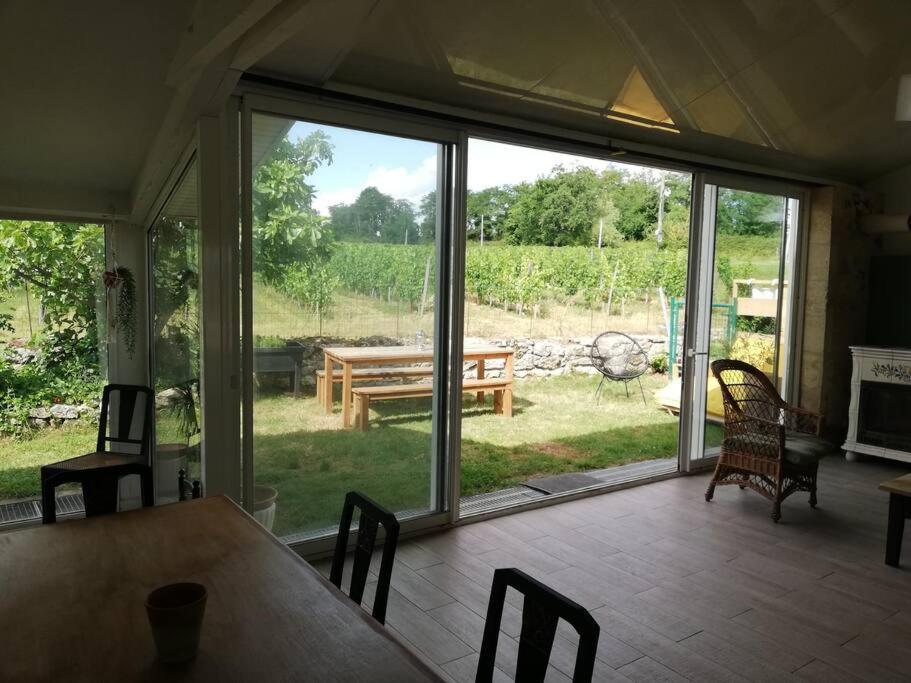 Gite L'Edenwine Doulezon Extérieur photo